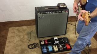 Video thumbnail for 1993 Fender Super Amp 410 with pedals by surfguitarshredder
