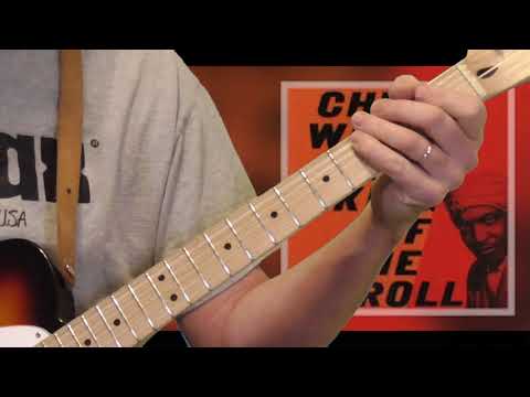 Chuck Willis Guitar Lesson   Stroll Pattern in F