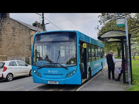 THRASH: Route 57A | YX10EBU/1326 - Arriva North East: Dennis Dart SLF 4/ADL Enviro 200
