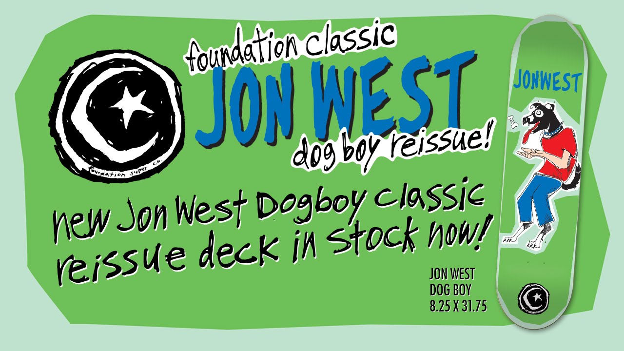 Foundation Skateboards: Jon West full part from Art Bars