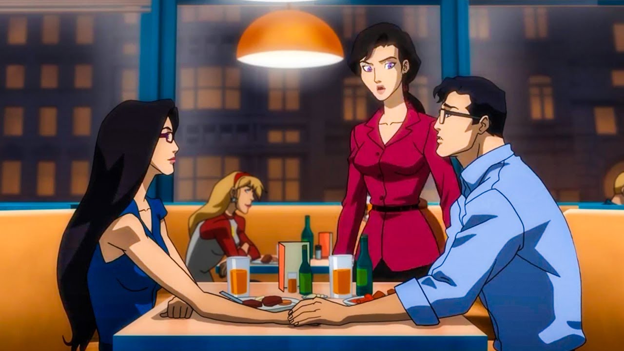 Lois Lane catches SUPERMAN on his secret Date with Wonder Woman