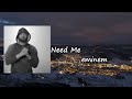 Eminem Ft Pink Need Me Lyrics