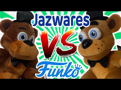Jazwares VS Funko FNAF Plushies 