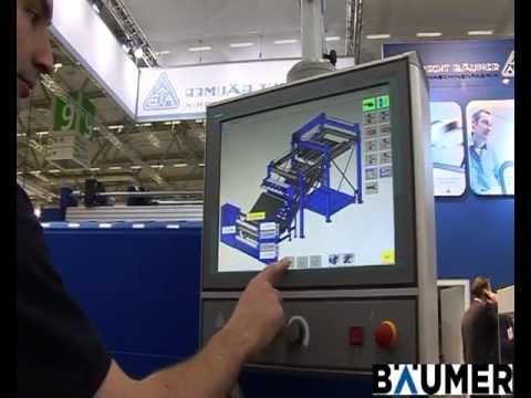 Baeumer EP (Profiling machine with flip-over station destacking unit)