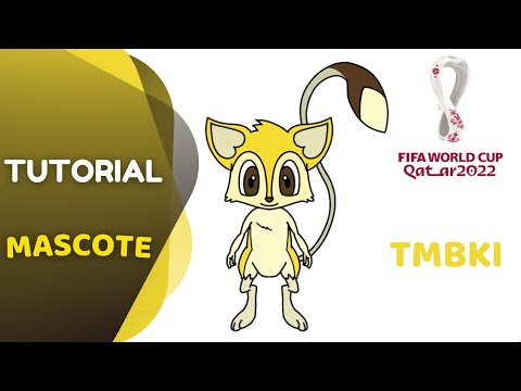 How to Draw the World Cup Mascot | Tmbki