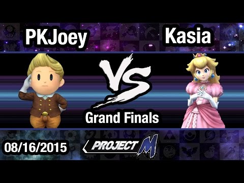 Project M (8/16/15): Grand Finals - Kasia (Peach) vs. PKJoey (Lucas)