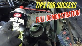 PT Cruiser Throttle Body Cleaning How to