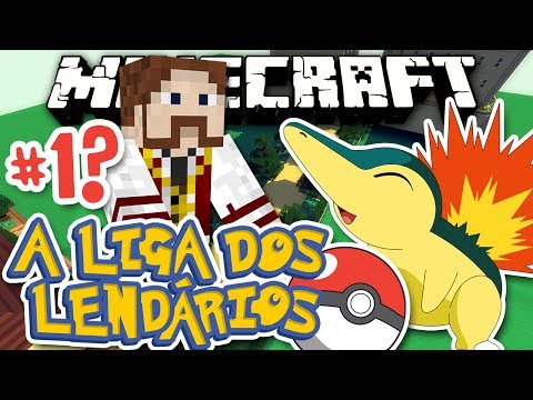 A Liga dos Lendários - Vou ser o MELHOR! - NOVA SÉRIE?? #1? - Pixelmon Minecraft