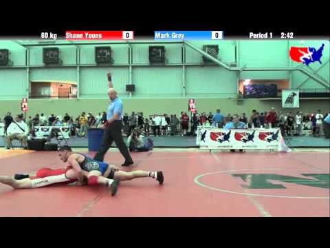 Shane Youns vs. Mark Grey at 2013 ASICS University Nationals - FS