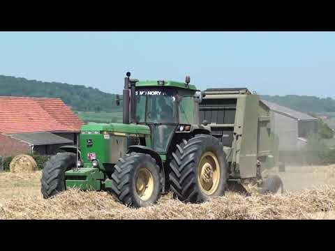 Landb. Crombez - Heuvelland  - John Deere 4255 - John Deere 550