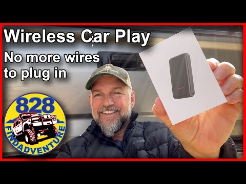 Car Wireless CarPlay Adapter for Toyota RAV4 2019-2024, 2-in-1 Support Apple CarPlay and Android Auto Mini Fast Connection, Plug and Play,Grey video review thumbnail