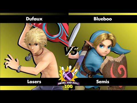 Dufaux (Shulk) vs Blueboo (Young Link) Losers Semi Finals Revel and Roll 100 Celebration