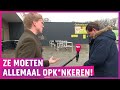 Afghanen verlaten Harskamp weer: 'Het is hier asielzoekers eerst!'