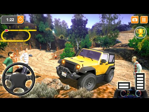offroad mud truck driving 4x4 hill driver 2021 | Extreme SUV Cargo Jeep Driver - Android Gameplay