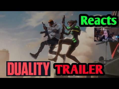 Shroud Reacts to The New "Duality" Trailer IN Valorant