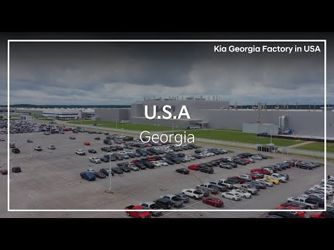 The First Kia Manufacturing Site in North America l Kia Georgia