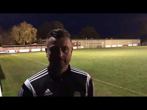 Guy Hadland Post 4-4 with Hednesford Town