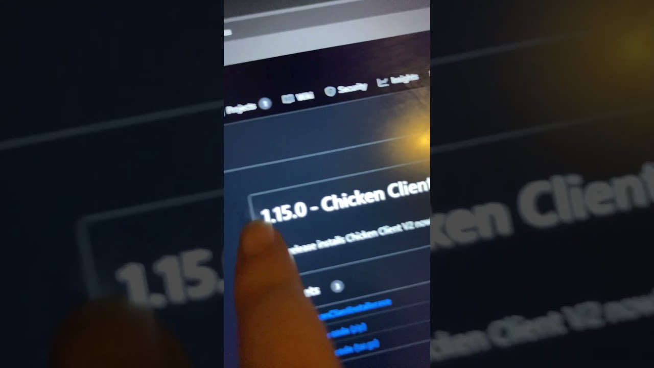 Chicken client v2 https://github.com/ZoeyTheChicken/Chicken-Client-Installer