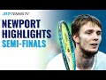 Bublik vs Anderson; Brooksby vs Thompson | Newport Semi-Final Highlights