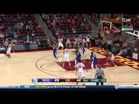 Men's Basketball: USC 70 , Washington 55 - Highlights (2/28/15)