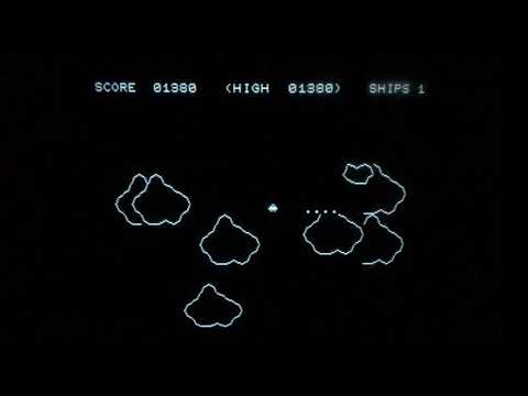 [Gameplay] "Asteroids" for the Sharp MZ-80K