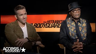 'The Hitman's Bodyguard': Ryan Reynolds & Samuel L. Jackson Talk Teaming Up & Those Epic Stunts