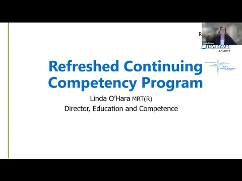 How To Complete The Refreshed Continuing Competence Program Regulatory Education Session
