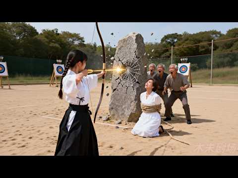 眼盲少女竟是射箭天才！大家笑女孩是廢物，誰料她一箭射穿巨石，火力全開驚艷眾人 #女頻爽劇 #好看 #萌娃 #一鳴驚人
