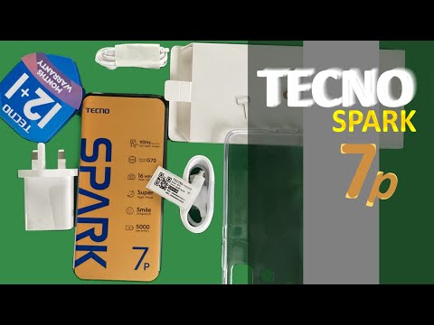 Tecno Spark 7p Unboxing, Review And Price | 128GB ROM + 4 GB RAM