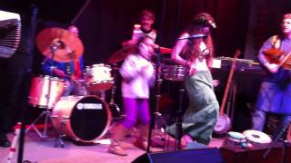 Sundari and Alma dancing w Tribecastan