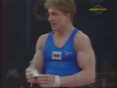 Dimitri Karbanenko (RUS) - Worlds 1993 - All Around - Still Rings