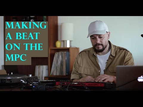 Making a beat on the Akai Mpc Touch Live - Boombap Lofi Beat