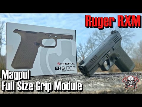 Ruger RXM - Magpul's ODG Full Size Grip Module