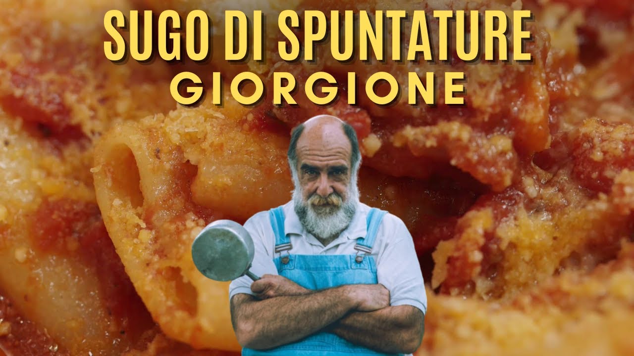 Watch Now PACCHERI AL SUGO DI SPUNTATURE DI MAIALE - Le ricette di Giorgione PACCHERI AL SUGO DI SPUNTATURE DI MAIALE - Le ricette di Giorgione