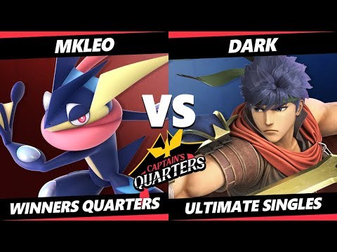 Captain's Quarters 2 Winners Quarters - T1 | MkLeo (Greninja) Vs. Dark (Ike) SSBU Singles