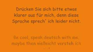 Die Prinzen - Be cool speak Deutsch