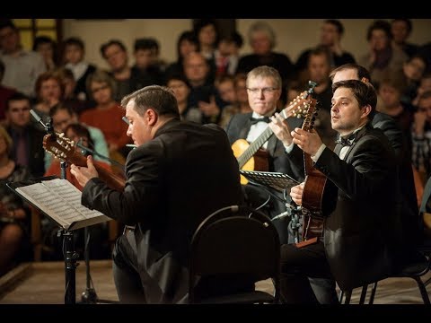 Frauchi Guitar Quartet. G. Bizet (arr. by W. Kanengiser) - Carmen Suite