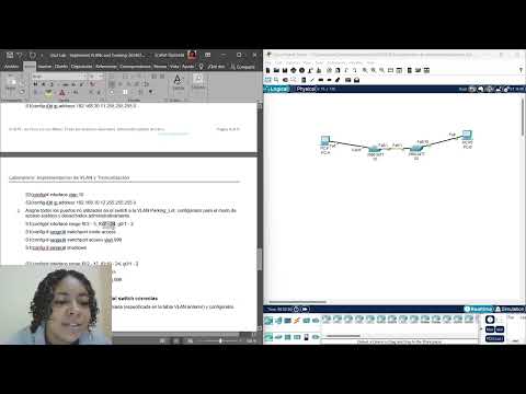 3.6.2 lab - implement vlans and trunking