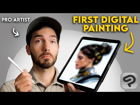 Traditional Artist tries Digital Art for the first time!