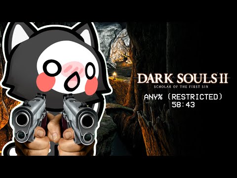 [DARK SOULS II:SCHOLAR ANY% SPEEDRUN: 58:43] FIRST PB IN 3 YEARS :')