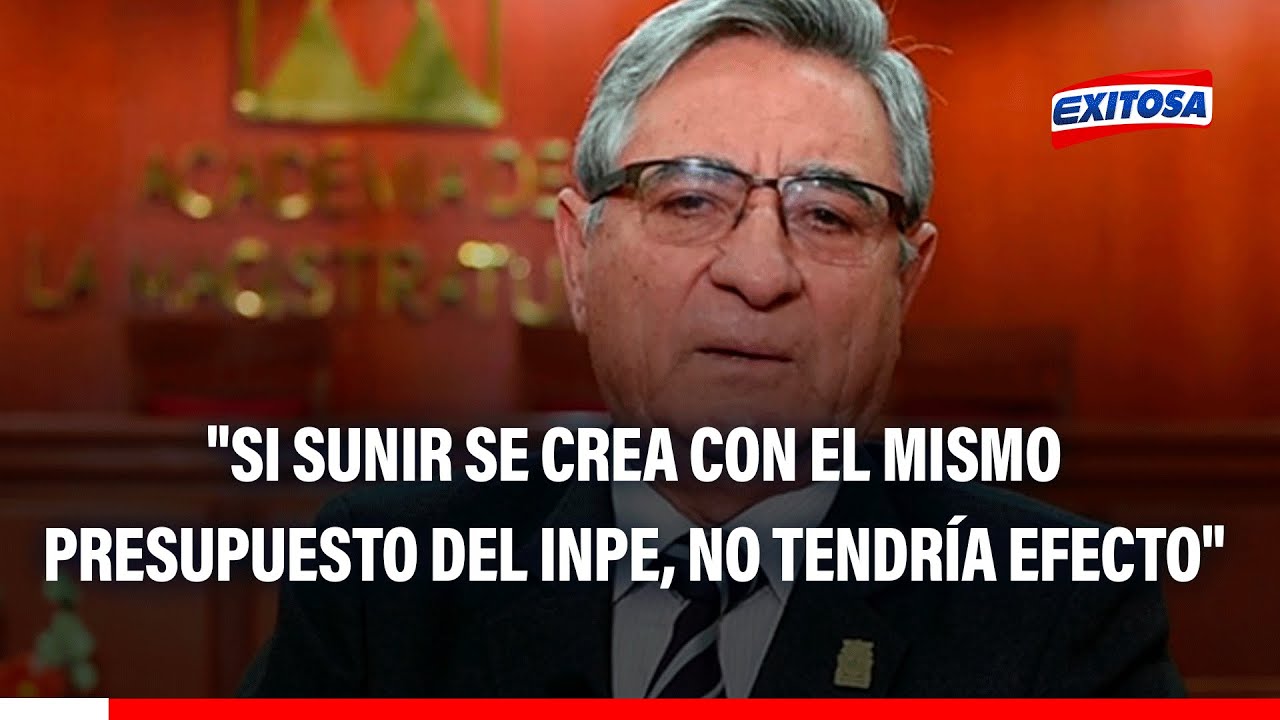 🔴🔵 Germán Small sobre Sunir: "Si se crea con el mismo presupuesto del INPE, no tendría mayor efecto"