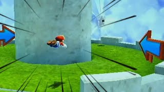 Diving in Super Mario Galaxy