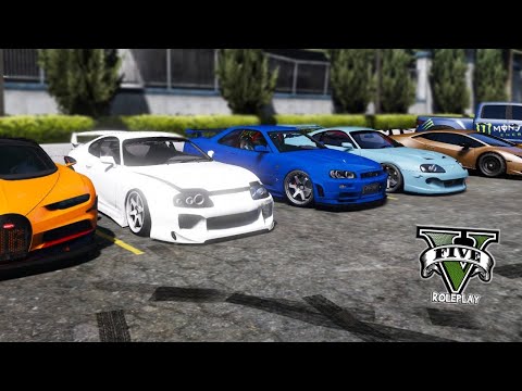 THE BIGGEST ILLEGAL RACE IN TOWN! THE FEROCIOUSNESS OF THE SKYLINE GTR R34!! GTA V ROLEPLAY