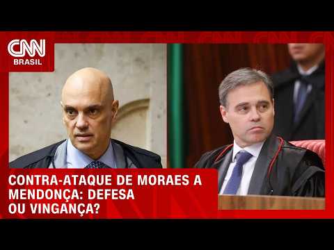 Contra-ataque de Moraes a Mendonça: Defesa ou vingança? | O GRANDE DEBATE