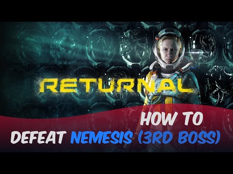 Returnal | How to Defeat Nemesis (3rd Boss) with Thermogenic Launcher | Quick Tip