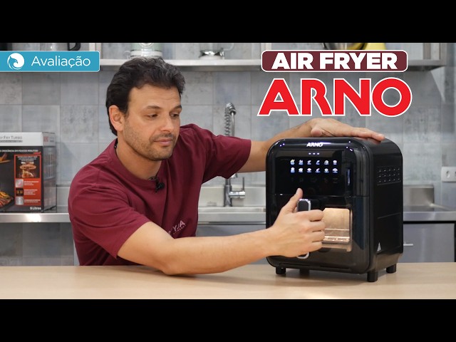 Imagem do vídeo da avaliação Arno Easy Fry Turbo