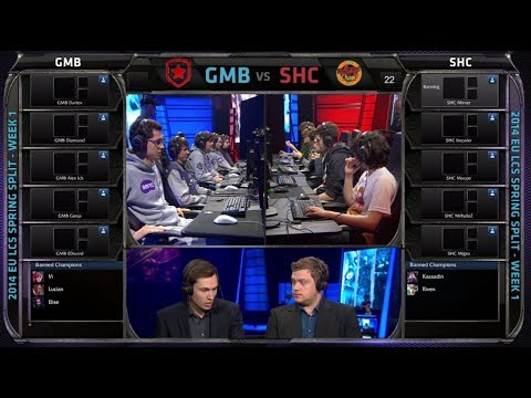 Gambit Gaming vs SUPA HOT CREW | Season 4 EU LCS Spring split 2014 Super week W1D3 | GMB vs SHC G1
