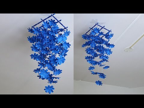 DIY Simple Home Decor - Hanging Flowers - Handmade Decoration