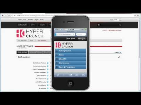 HyperCrunch Druid: Instant Mobile Site