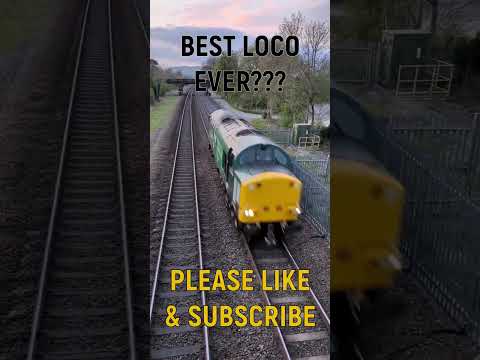 CLASS 37 IS THIS THE BEST LOCO EVER! 37608  #train    #class37    #37608